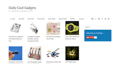 Desktop Screenshot of dailycoolgadgets.com